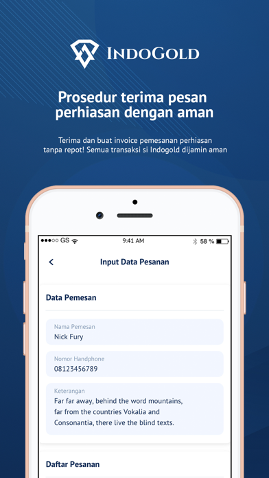 Screenshot #1 pour Mitra Indogold