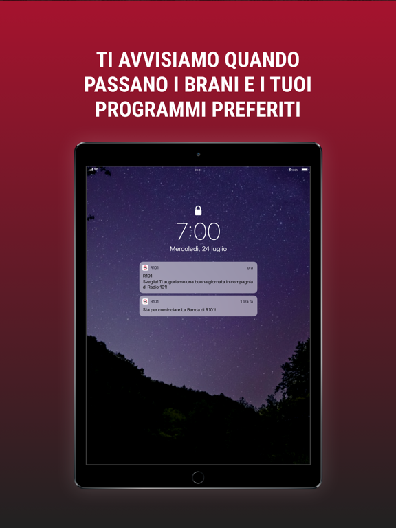 R101 iPad screenshot 4 - Music app