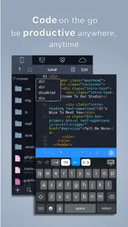 koder code editor iphone screenshot 3