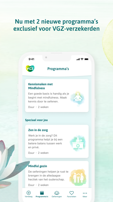 Screenshot #2 pour VGZ Mindfulness Coach