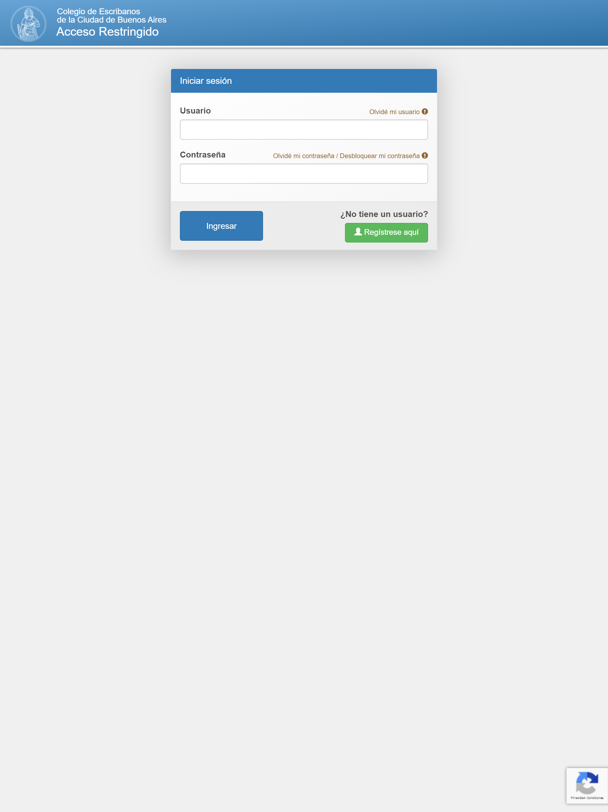 Servicios del CECBA