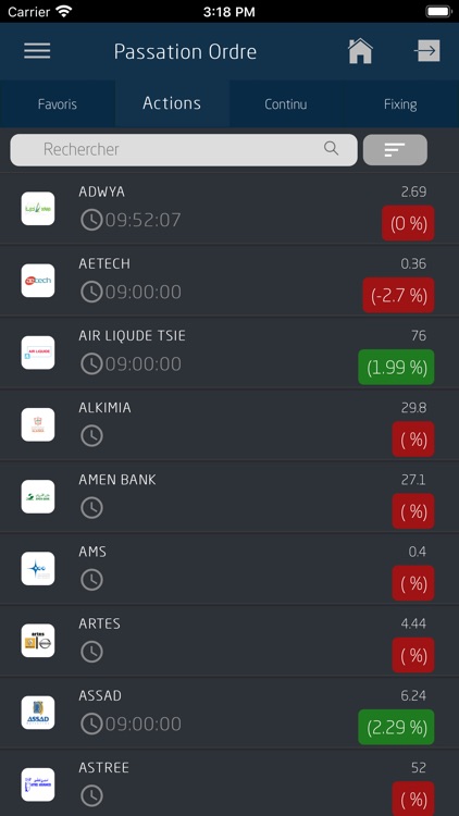 Attijari Bourse Mobile screenshot-4
