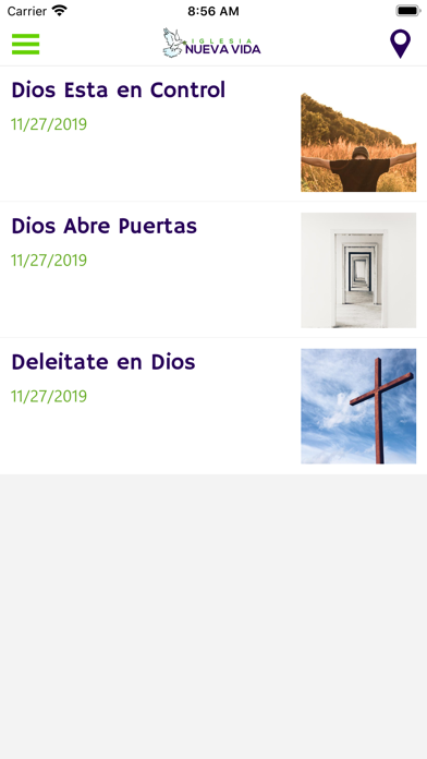 Iglesia Cristiana Nueva Vida Screenshot