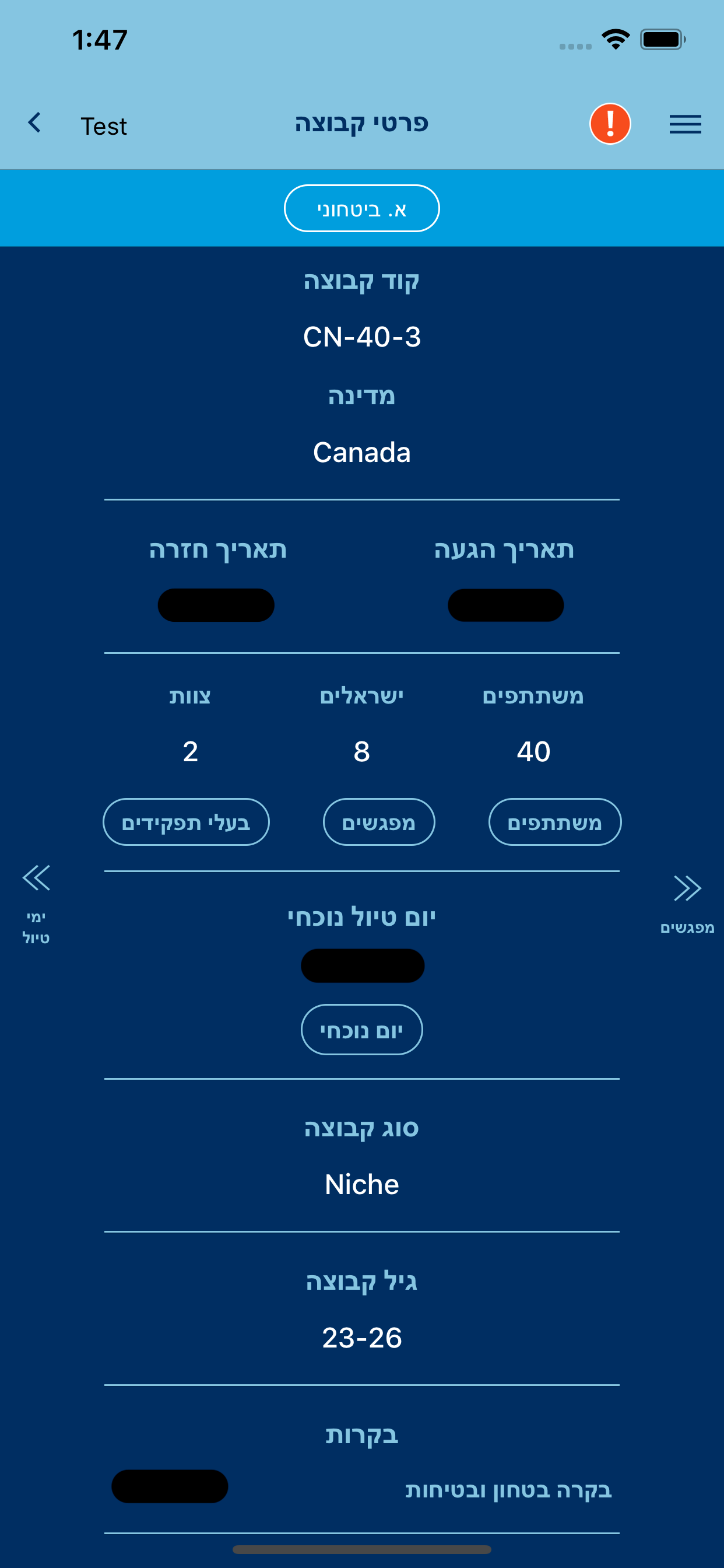 Birthright Israel Field App