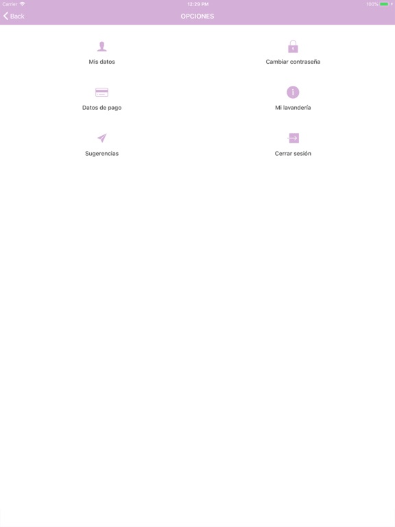 Tu Lavandería iPad screenshot