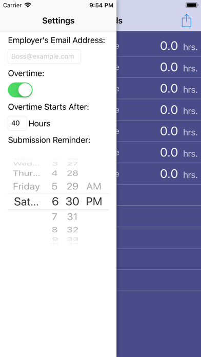 Screenshot #3 pour EDIT TimeCards