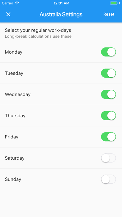 App screenshot