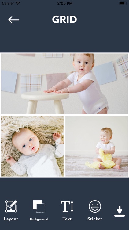 Grid Collage Maker Editor