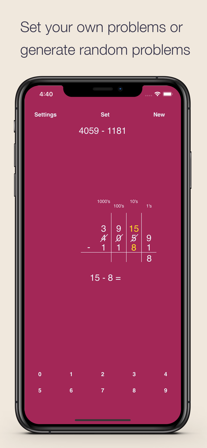 Trade-First Subtraction