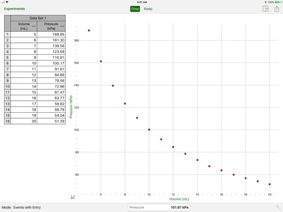 Vernier Graphical Analysis GW iPad app afbeelding 3