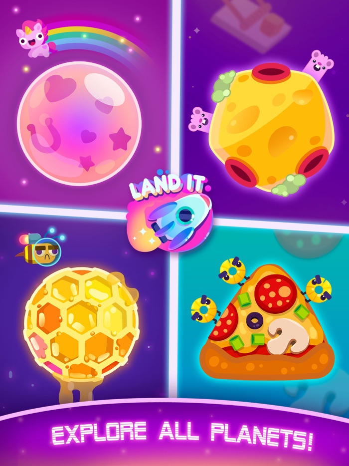 Land It Cosmic Clicker Game