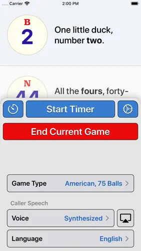 Bingo Machine - Number Caller screenshot 5