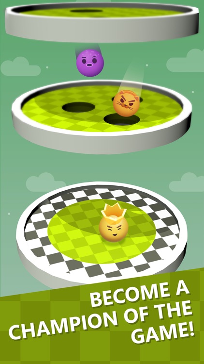 Fall Down Golf: helix tower screenshot-3