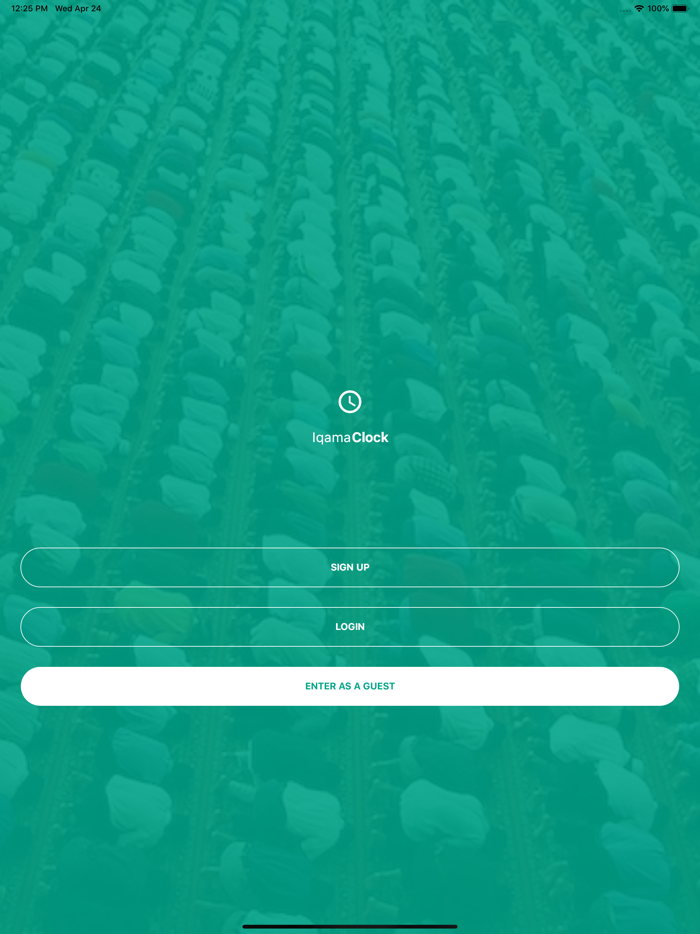 IqamaClock Mosque prayer time