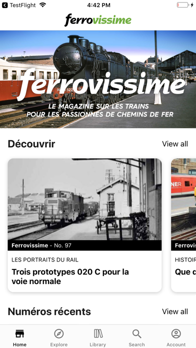 Screenshot #1 pour Ferrovissime