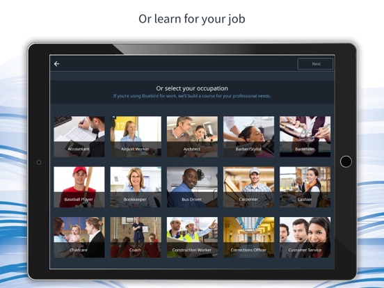 Bluebird: Learn 163 Languages iPad screenshot 8 - Education app