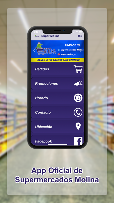 Screenshot #1 pour Supermercados Molina