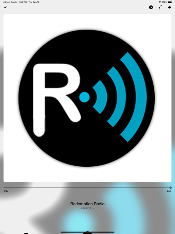 Redemption Radio iPad screenshot 3 - Education app