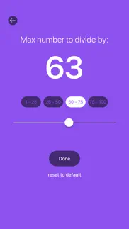 division flash cards quiz iphone screenshot 3