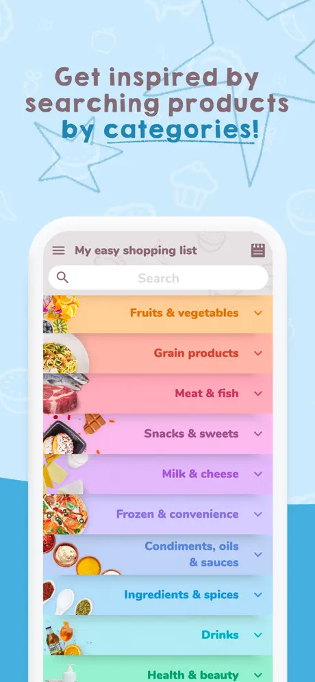 Easy Shopping List.