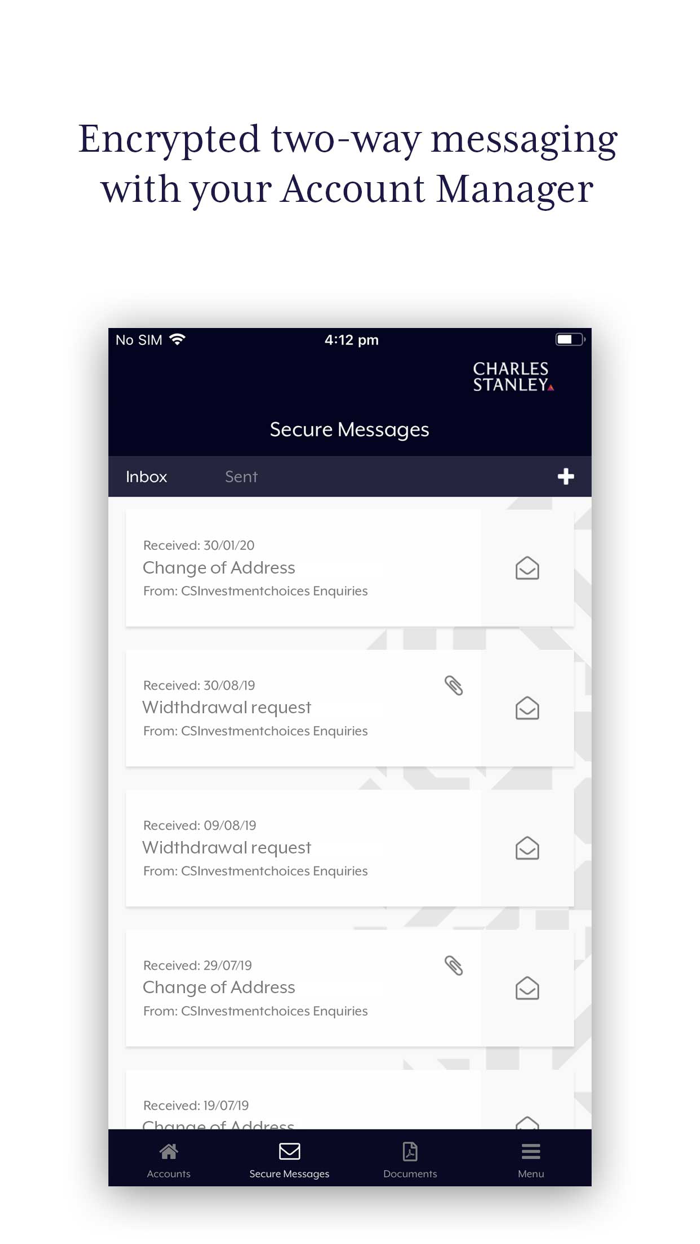 Charles Stanley My Accounts