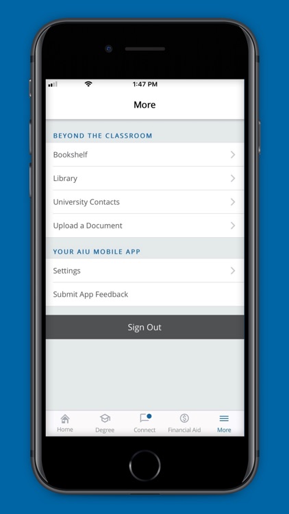 AIU Student Mobile screenshot-8