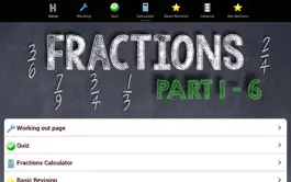 Game screenshot Fractions Part 1 - 6 Math apk