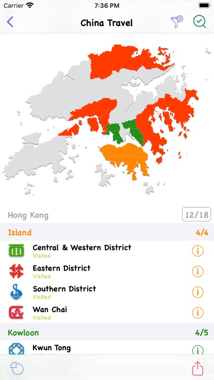 China Travel Map: I Have Been screenshot-7
