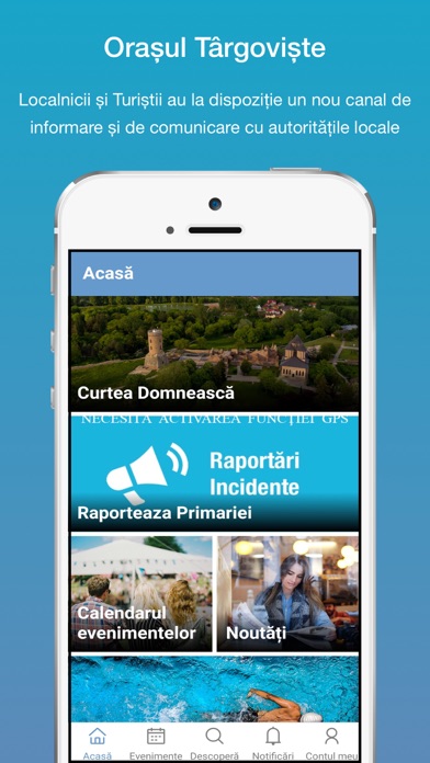 Târgoviște City App Screenshot