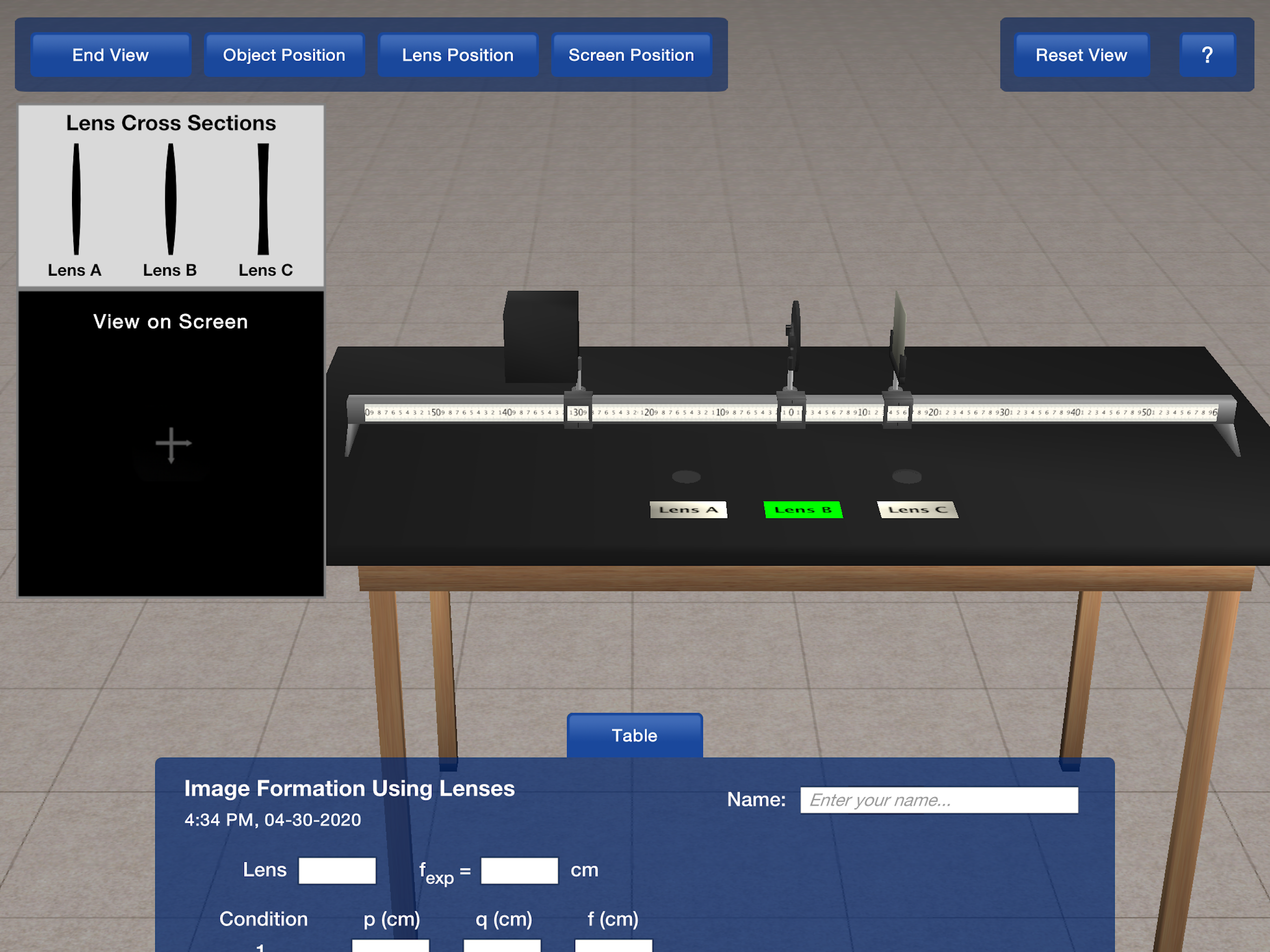 PP+ Image Formation – Lenses screenshot 3