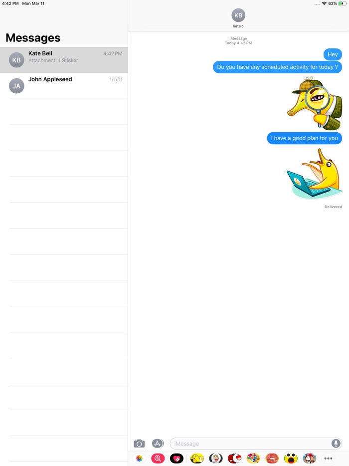 Banana Stickers Pack