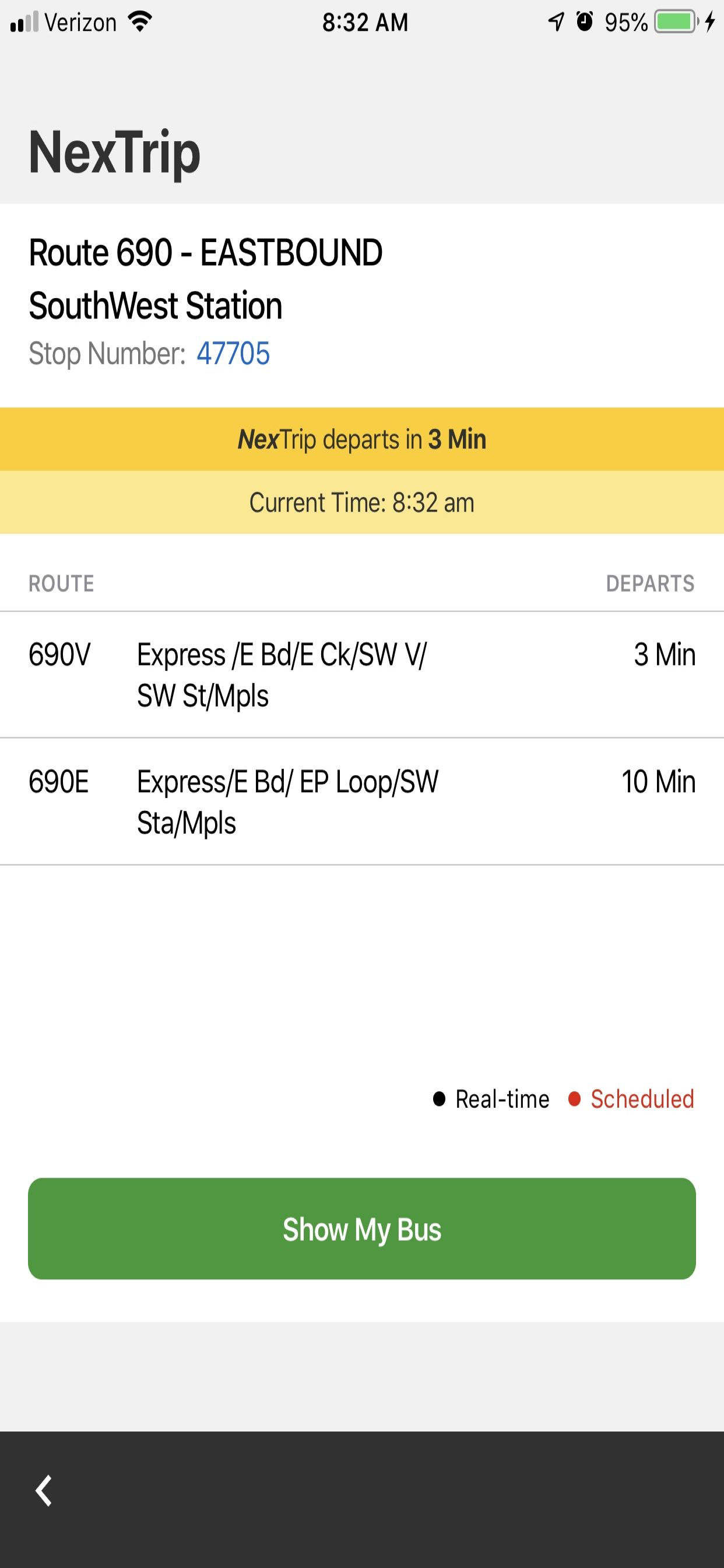 SouthWest Transit screenshot 4