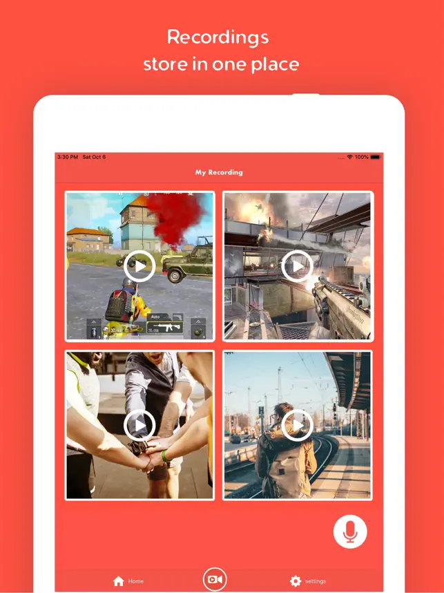 Imágen 4 Full Screen Video Recorder iphone