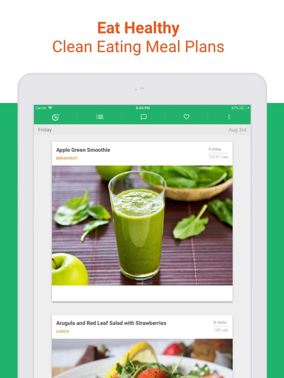 Screenshot #4 pour Healthy Eating Meals at Home