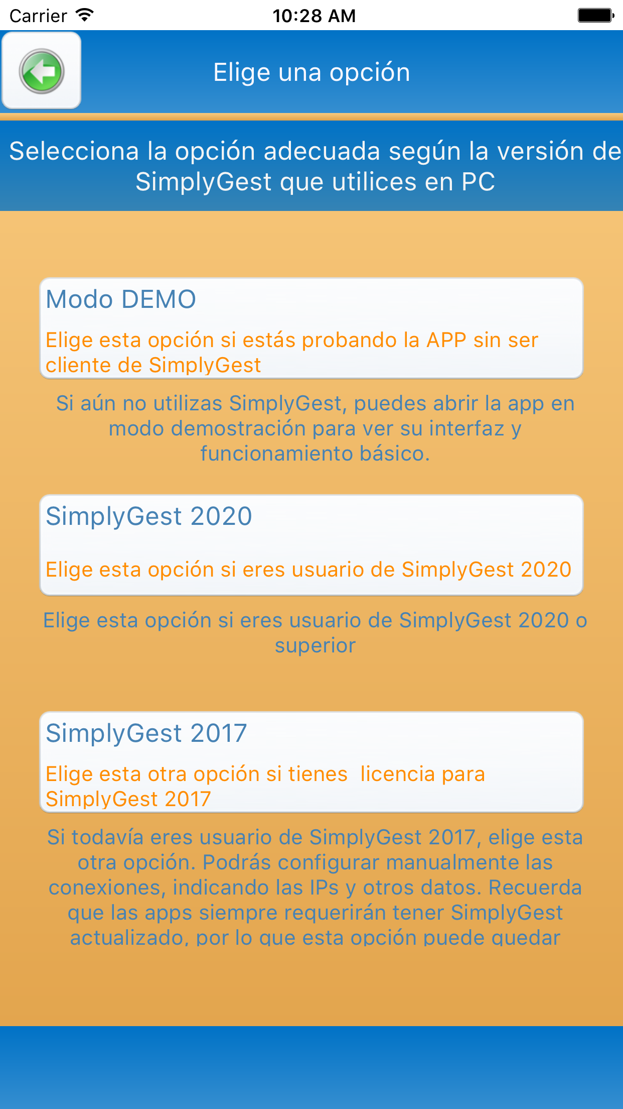 SimplyGest Control Horario