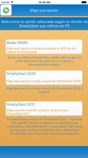 SimplyGest Control Horario screenshot 1