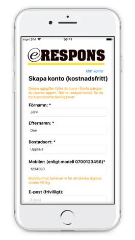 Game screenshot E-Respons mod apk