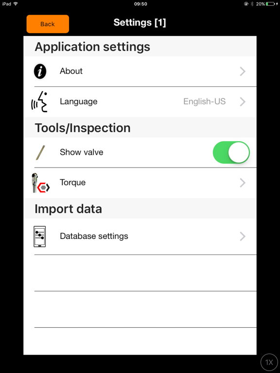 App screenshot