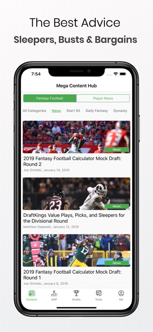 Fantasy Football Hub, Fantasy App News