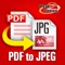 PDF to JPEG by PDF2Office converts your PDF to JPEG (JPG), PNG  or TIFF Files