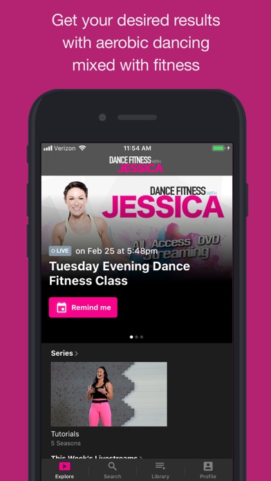 Dance Fitness with Jessica Screenshot