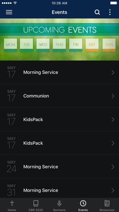 Christ Community Pres. Church Screenshot