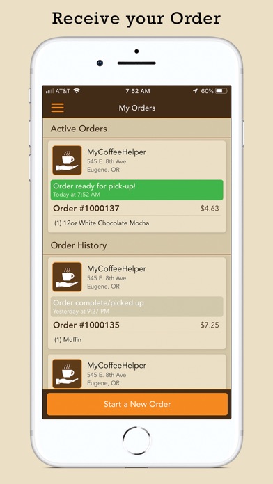 MyCoffeeHelper Screenshot