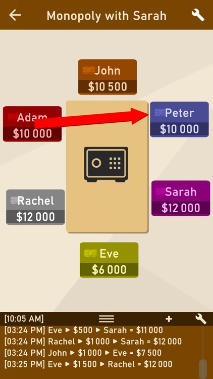 Board Game Banker - Money Bank