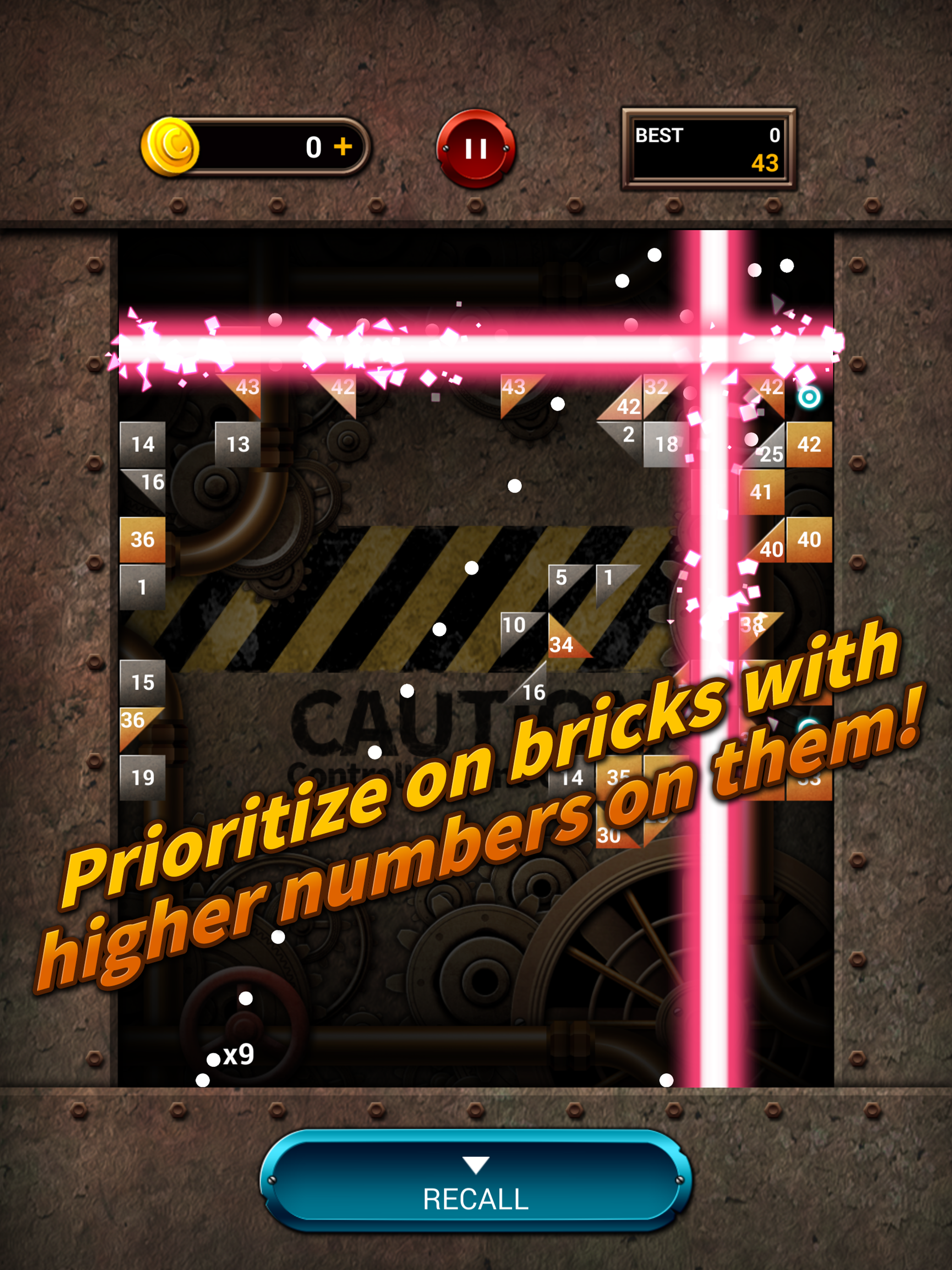 Swipe Brick Breaker Legend