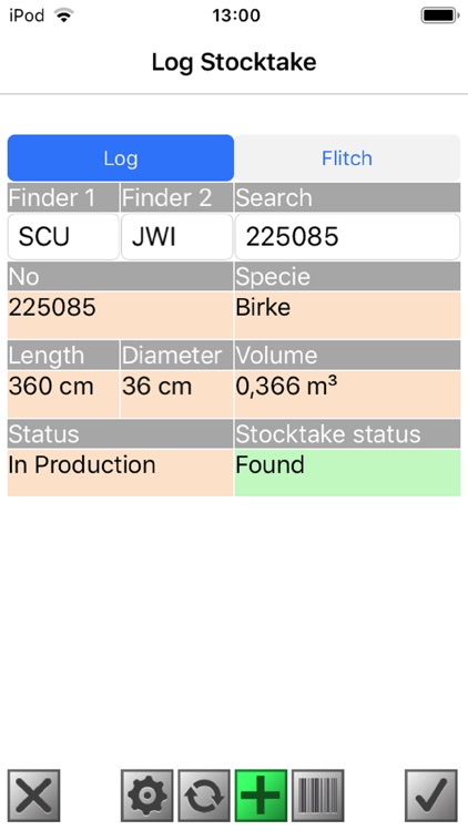 TIMBERplus Log Stocktake