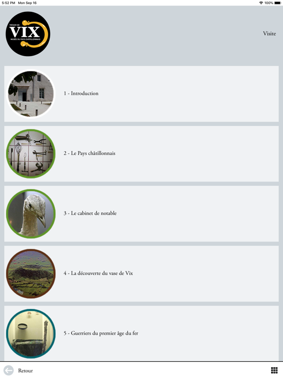 Screenshot #6 pour Musée du Trésor de Vix – guide