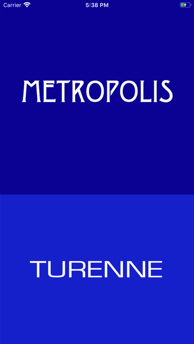 Screenshot #1 pour Métropolis et Turenne
