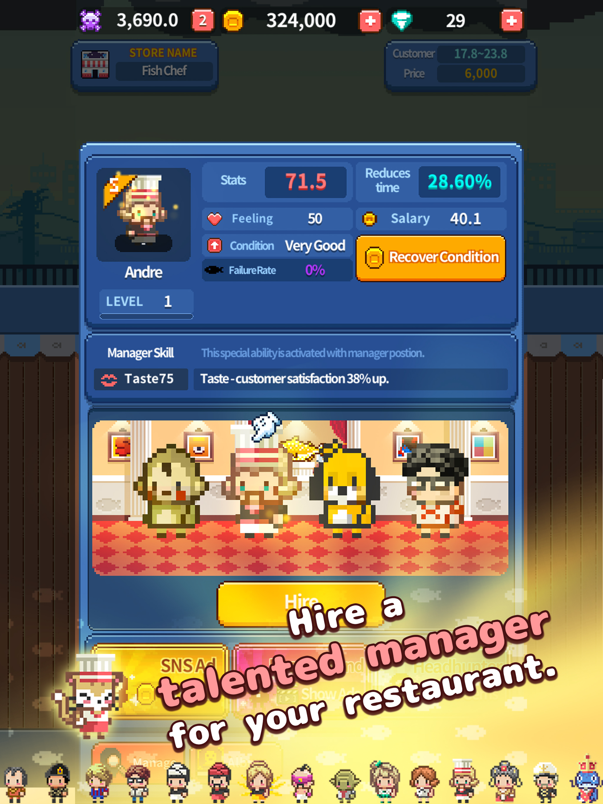 Retro Fish Chef screenshot 8