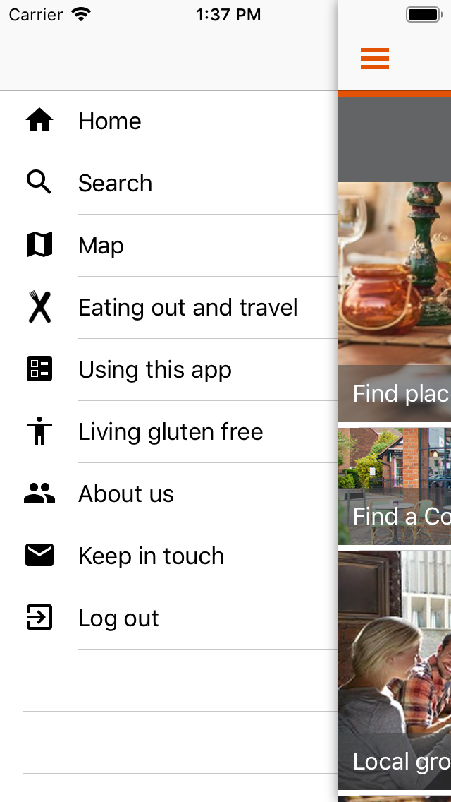 Gluten-free on the move